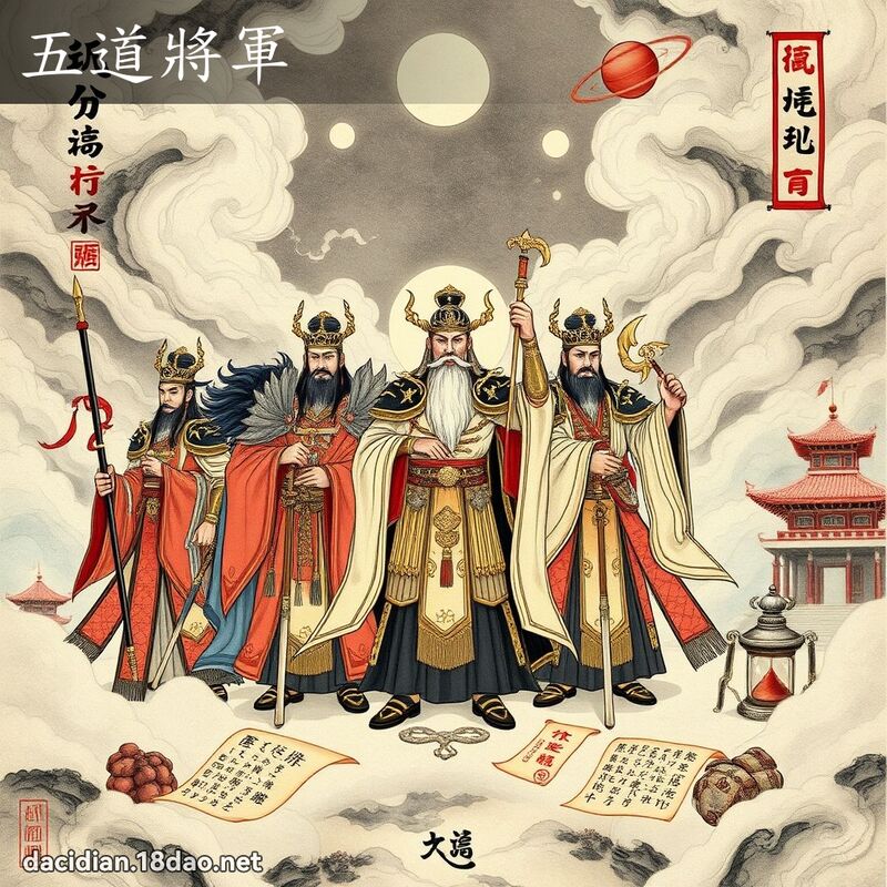 五道將军 - 国语大辞典配图