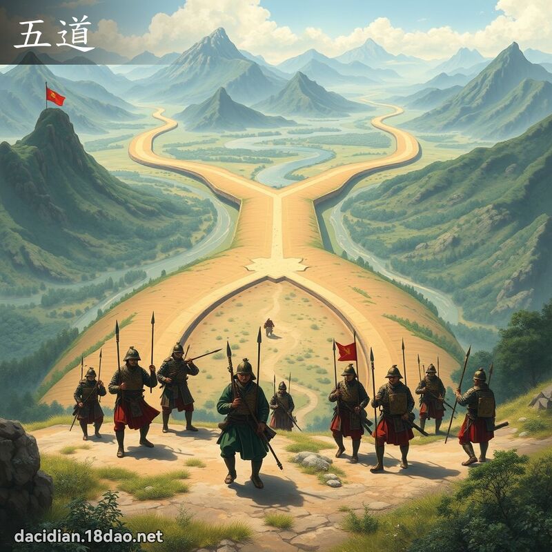 五道 - 国语大辞典配图