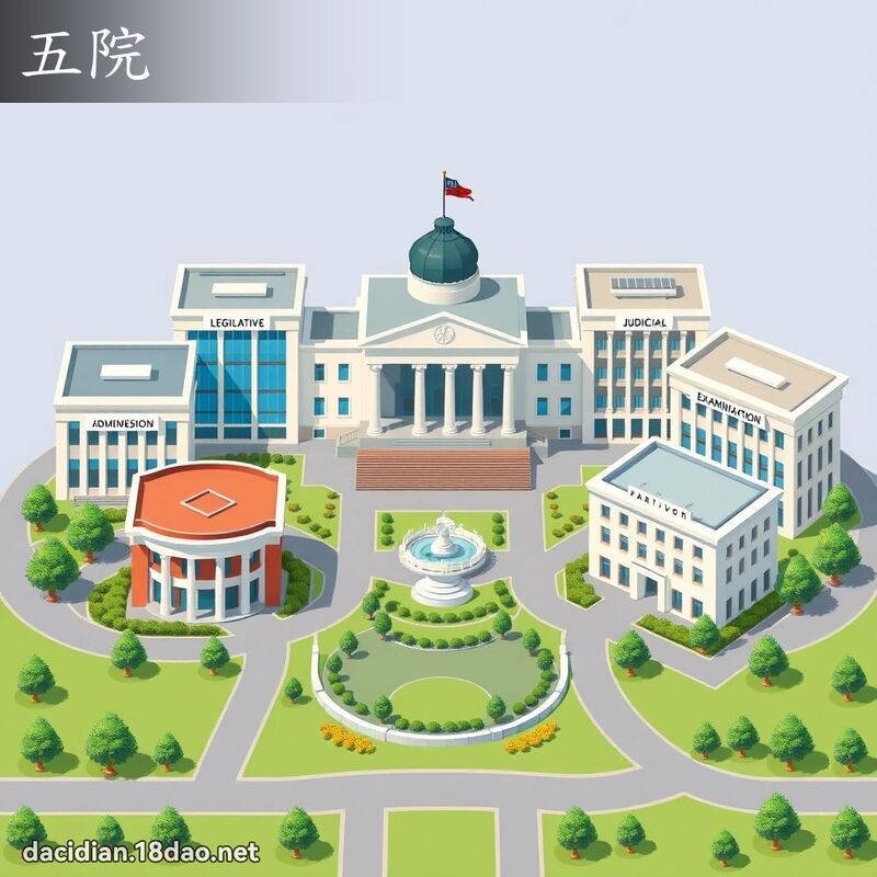 五院 - 国语大辞典配图