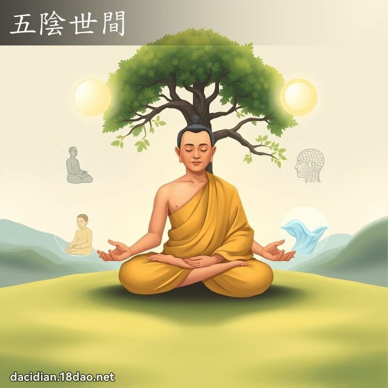 五阴世间 - 国语大辞典配图