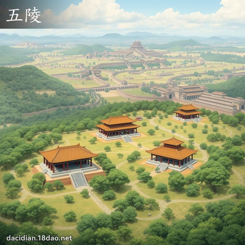 五陵 - 国语大辞典配图