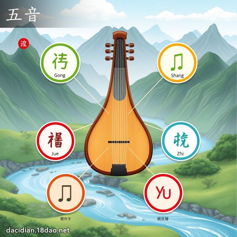 五音 - 國語大辭典配圖