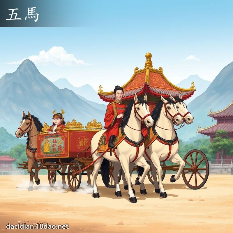 五马 - 国语大辞典配图