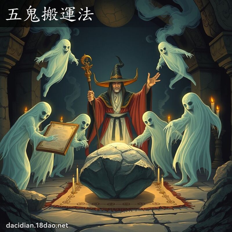 五鬼搬运法 - 国语大辞典配图