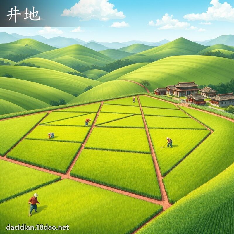 井地 - 國語大辭典配圖