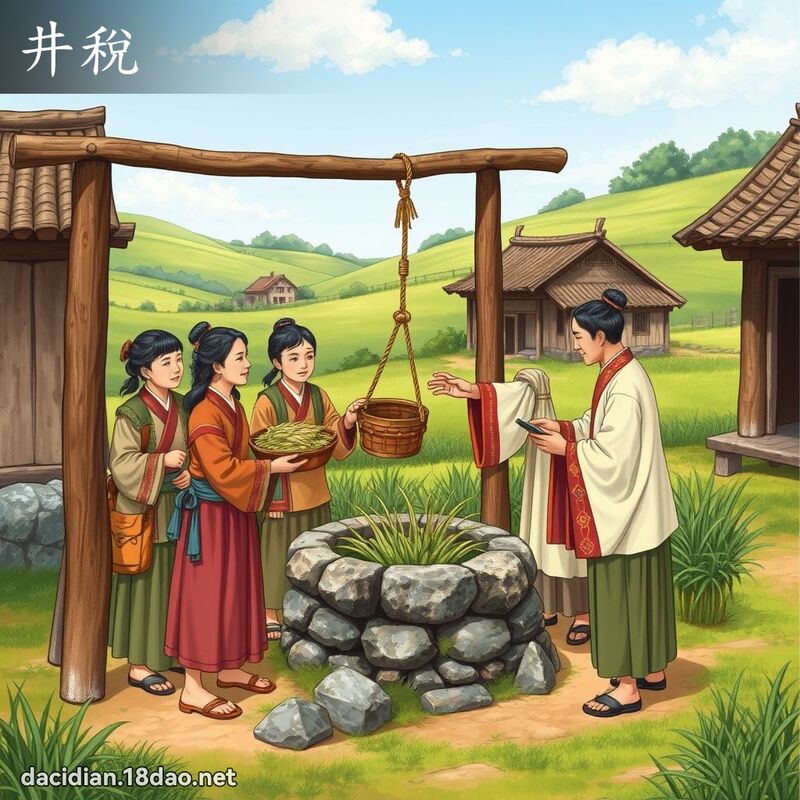 井稅 - 國語大辭典配圖