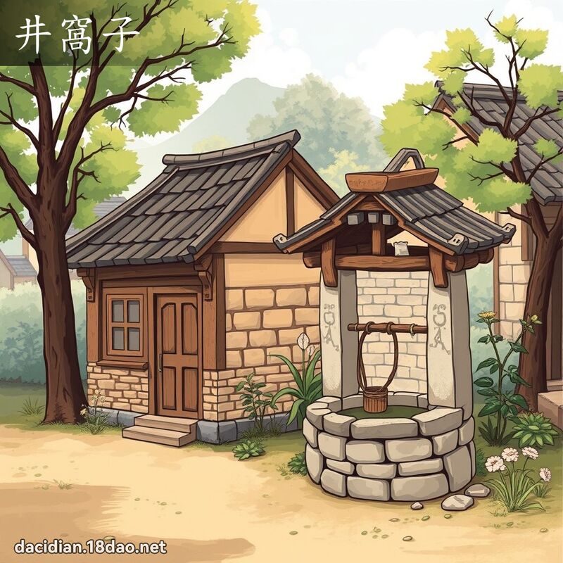 井窩子 - 國語大辭典配圖