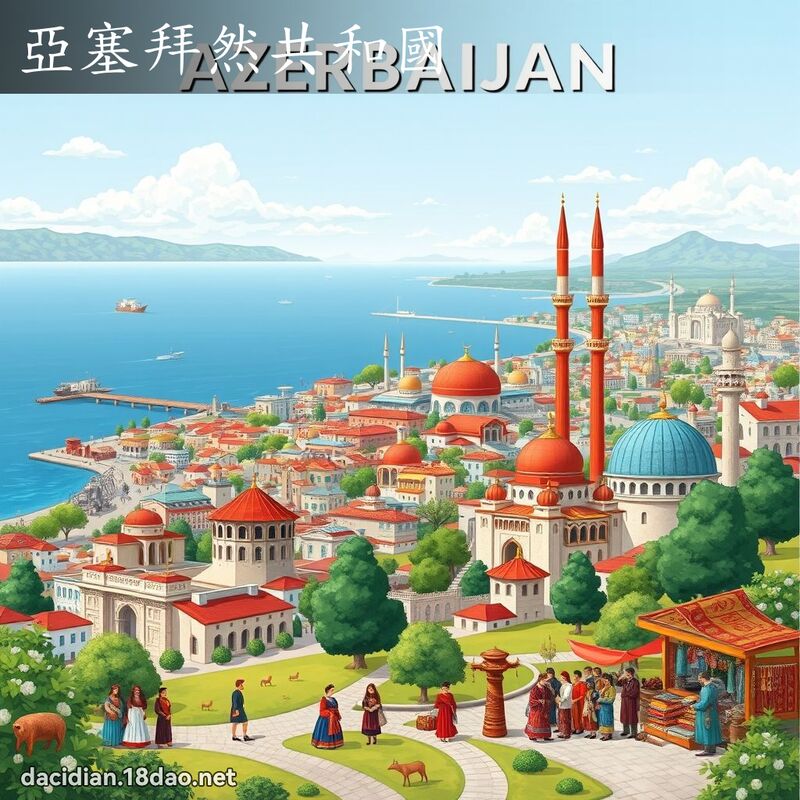 亞塞拜然共和國 - 國語大辭典配圖