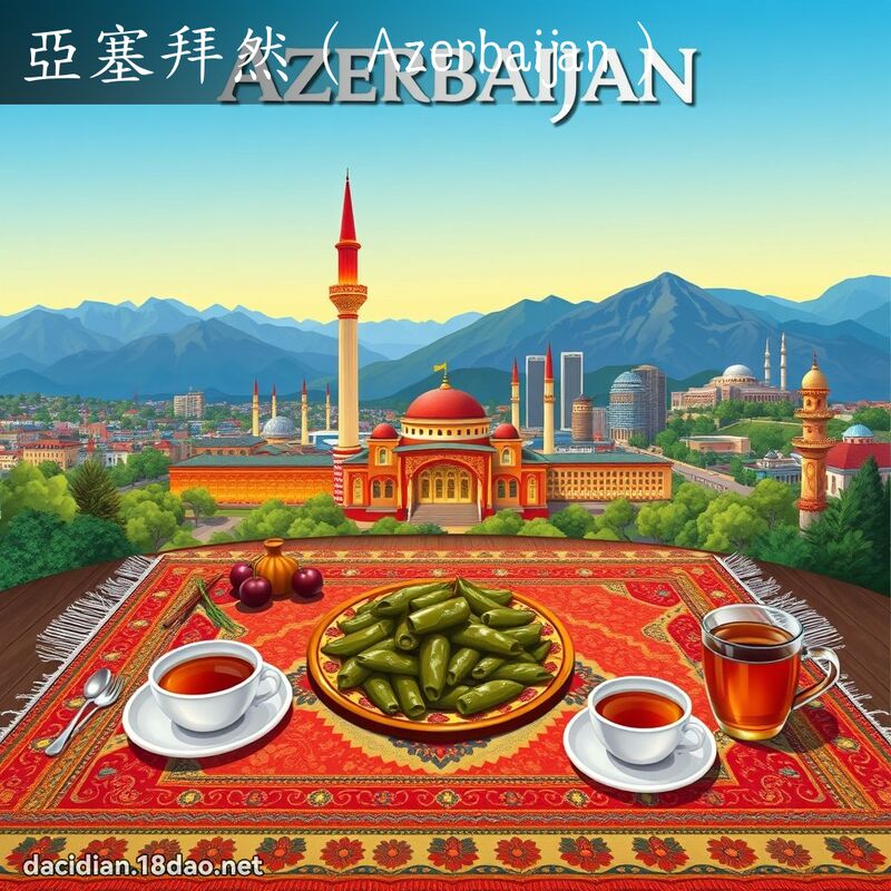 亚塞拜然（Azerbaijan） - 国语大辞典配图