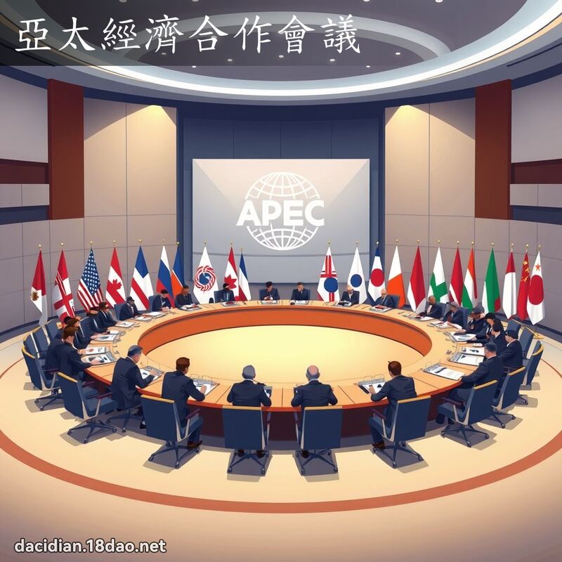 亚太经济合作会议 - 国语大辞典配图