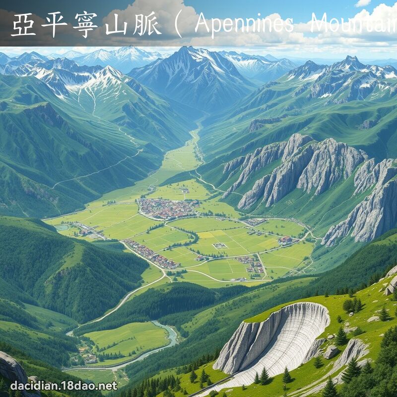 亚平寧山脉（Apennines Mountains） - 国语大辞典配图