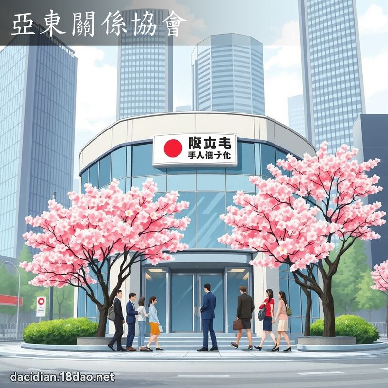 亚东关係协会 - 国语大辞典配图