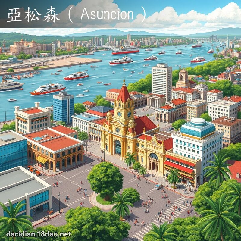 亚松森（Asuncion） - 国语大辞典配图