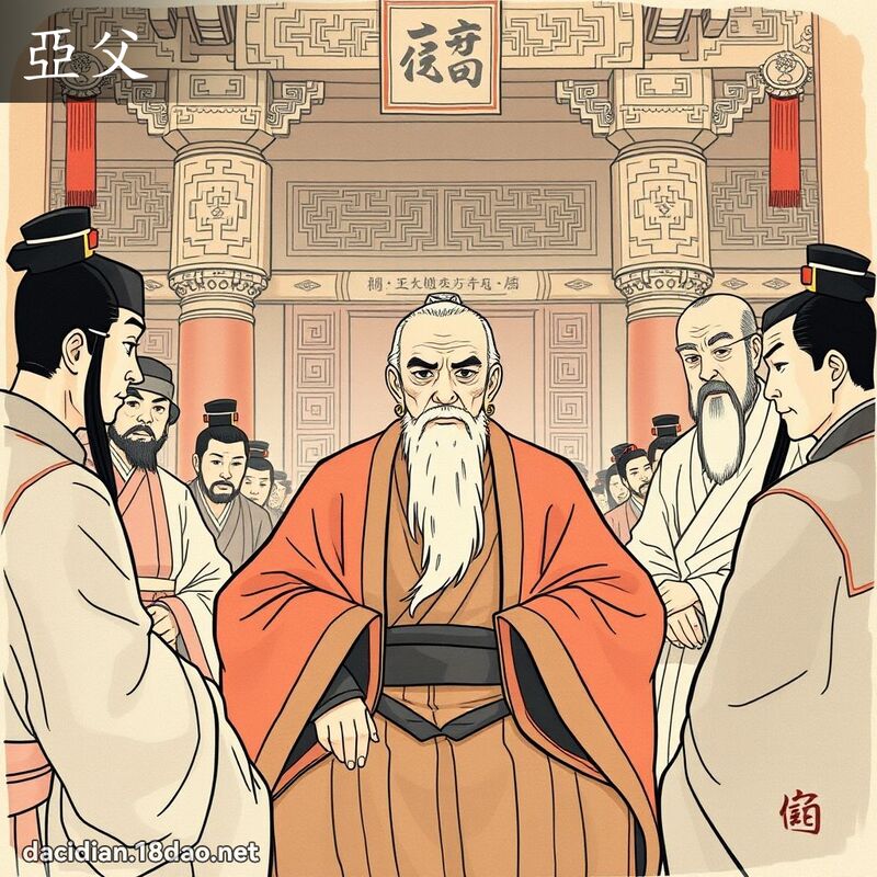 亞父 - 國語大辭典配圖