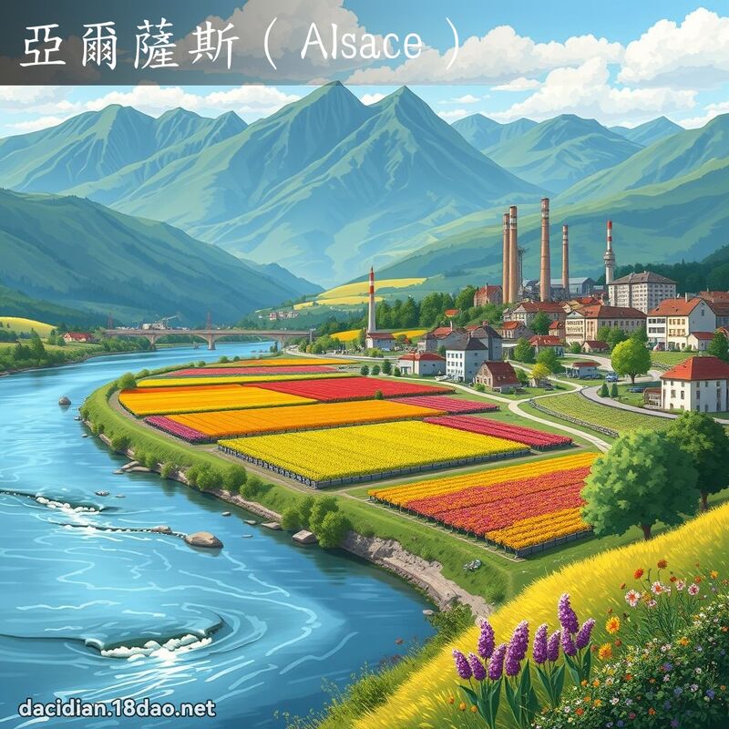 亚尔萨斯（Alsace） - 国语大辞典配图