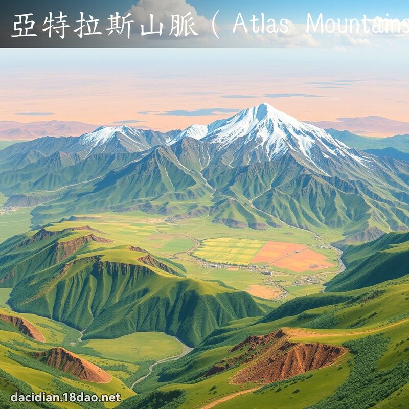 亚特拉斯山脉（Atlas Mountains） - 国语大辞典配图