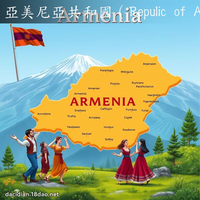 亚美尼亚共和国（Repulic of Armenia) - 国语大辞典配图