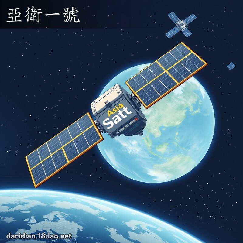亚卫一号 - 国语大辞典配图