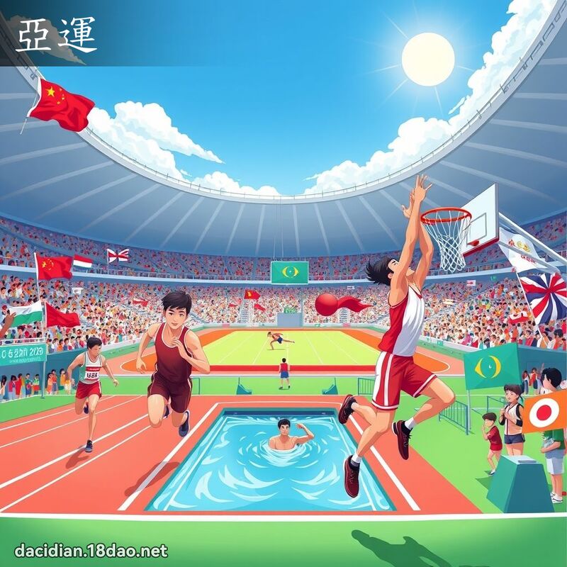 亚运 - 国语大辞典配图