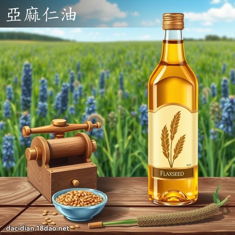 亞麻仁油 - 國語大辭典配圖