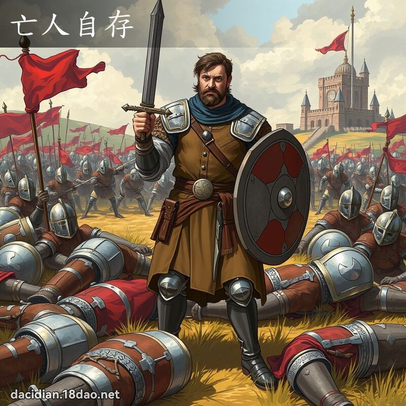 亡人自存 - 國語大辭典配圖