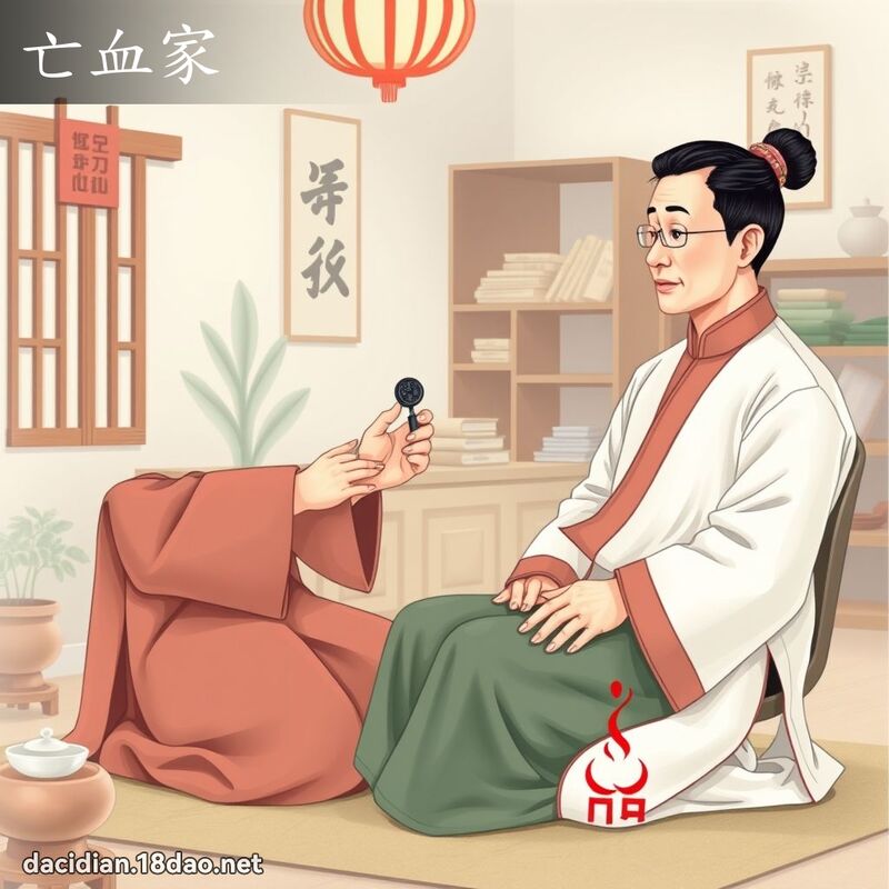 亡血家 - 国语大辞典配图