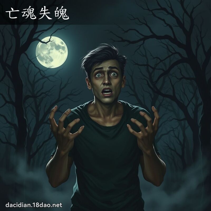 亡魂失魄 - 國語大辭典配圖