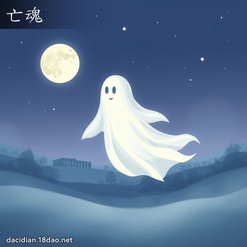亡魂 - 国语大辞典配图