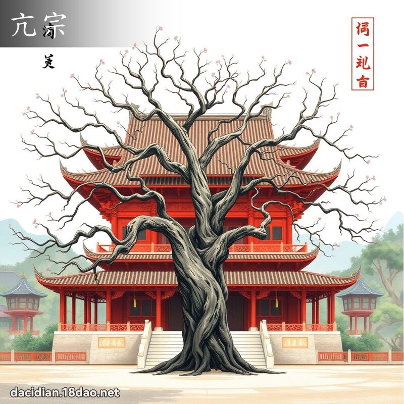 亢宗 - 國語大辭典配圖