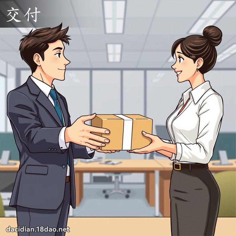 交付 - 國語大辭典配圖