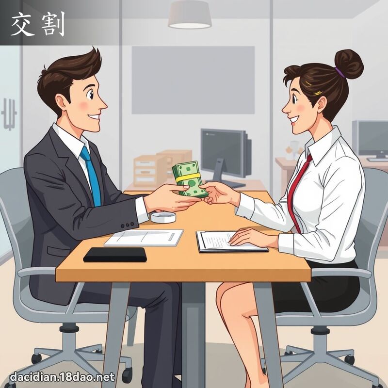 交割 - 国语大辞典配图
