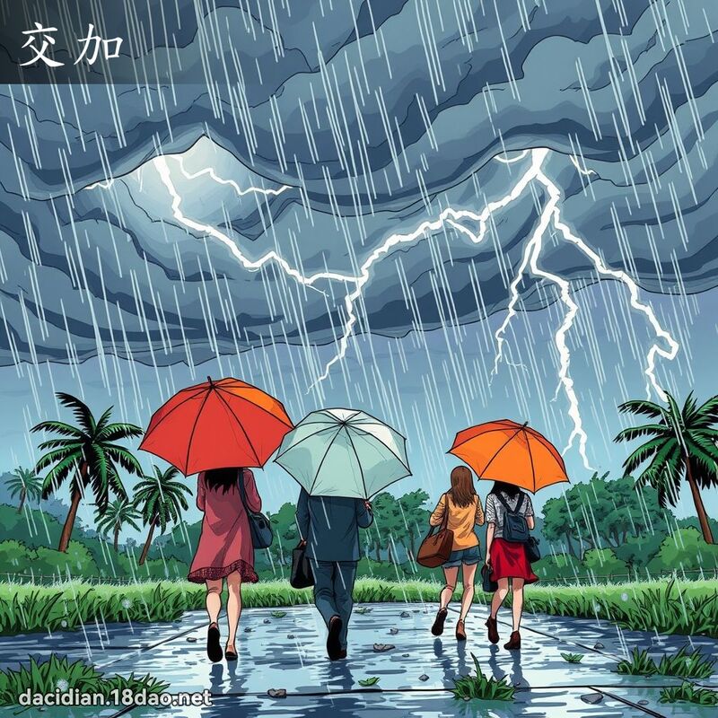 交加 - 国语大辞典配图