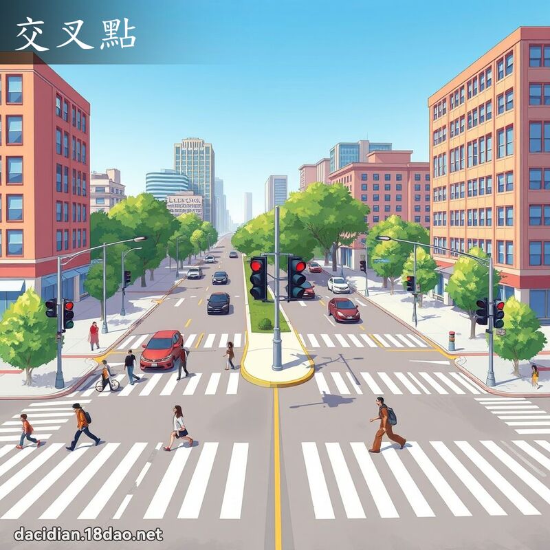交叉点 - 国语大辞典配图