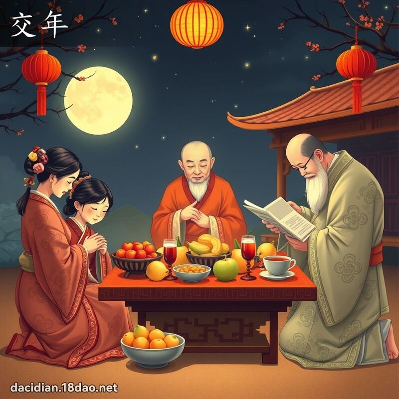 交年 - 國語大辭典配圖