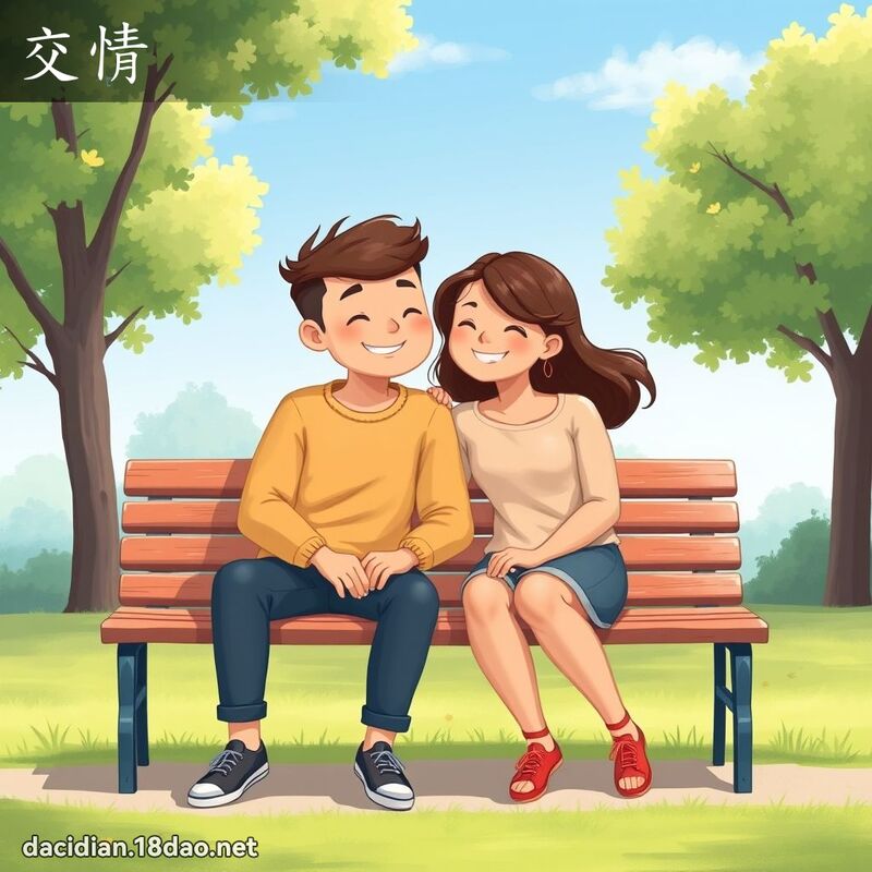交情 - 國語大辭典配圖