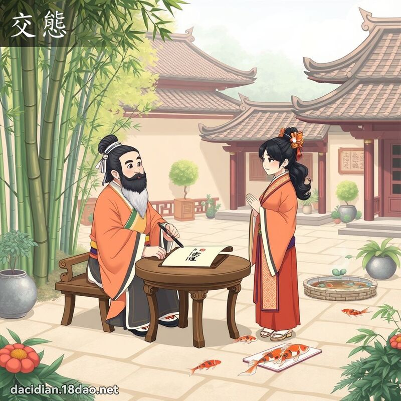 交態 - 國語大辭典配圖