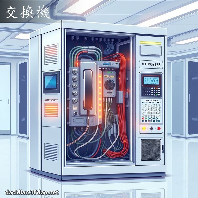 交换机 - 国语大辞典配图