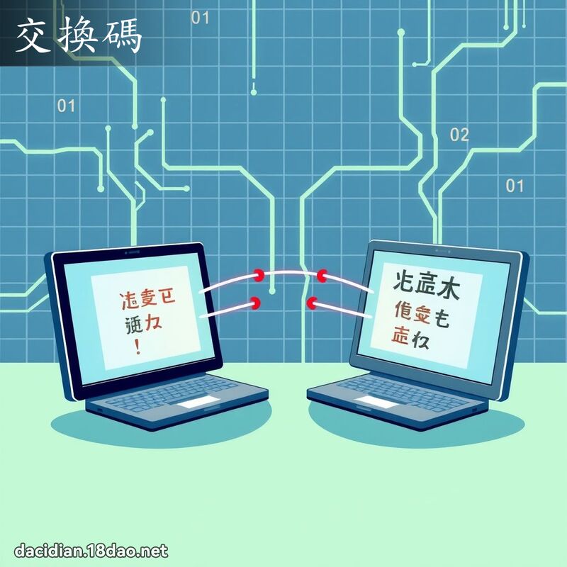 交換碼 - 國語大辭典配圖