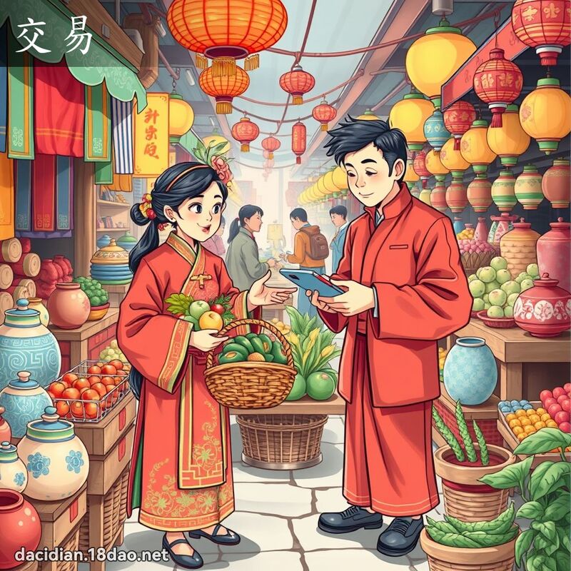 交易 - 國語大辭典配圖