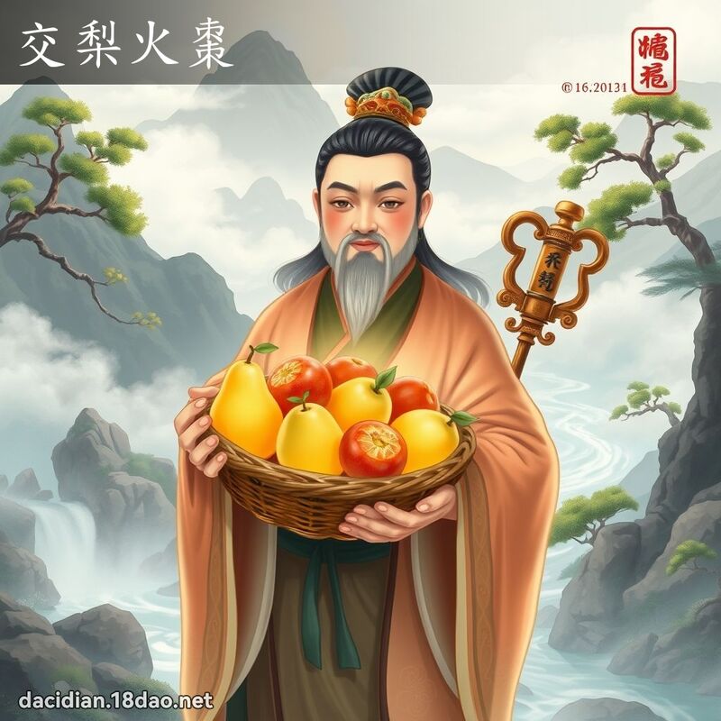 交梨火棗 - 國語大辭典配圖
