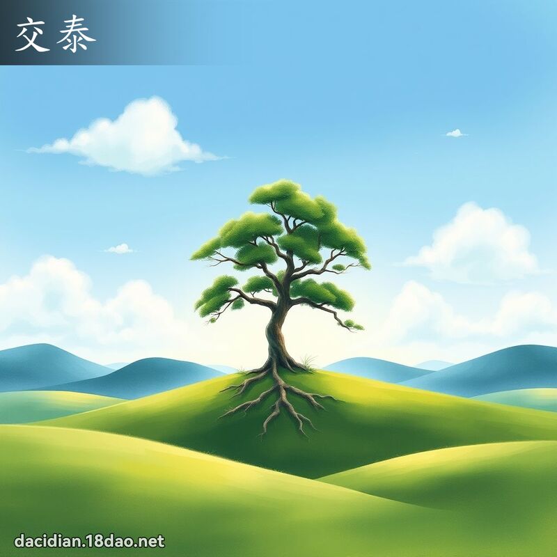 交泰 - 国语大辞典配图