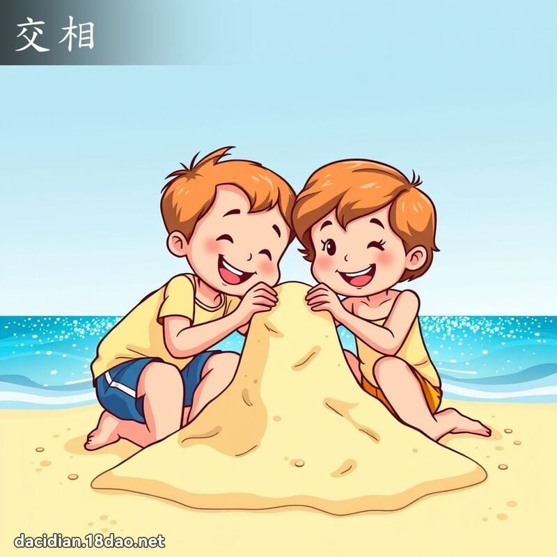 交相 - 国语大辞典配图