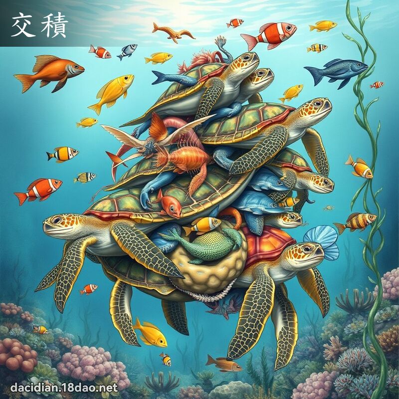 交積 - 國語大辭典配圖