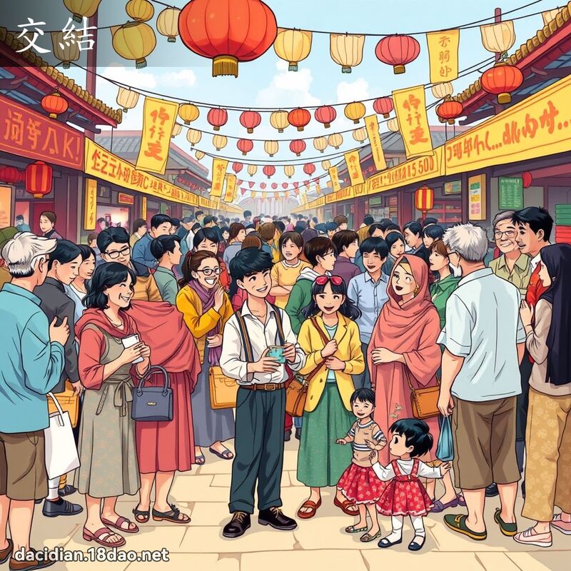 交結 - 國語大辭典配圖