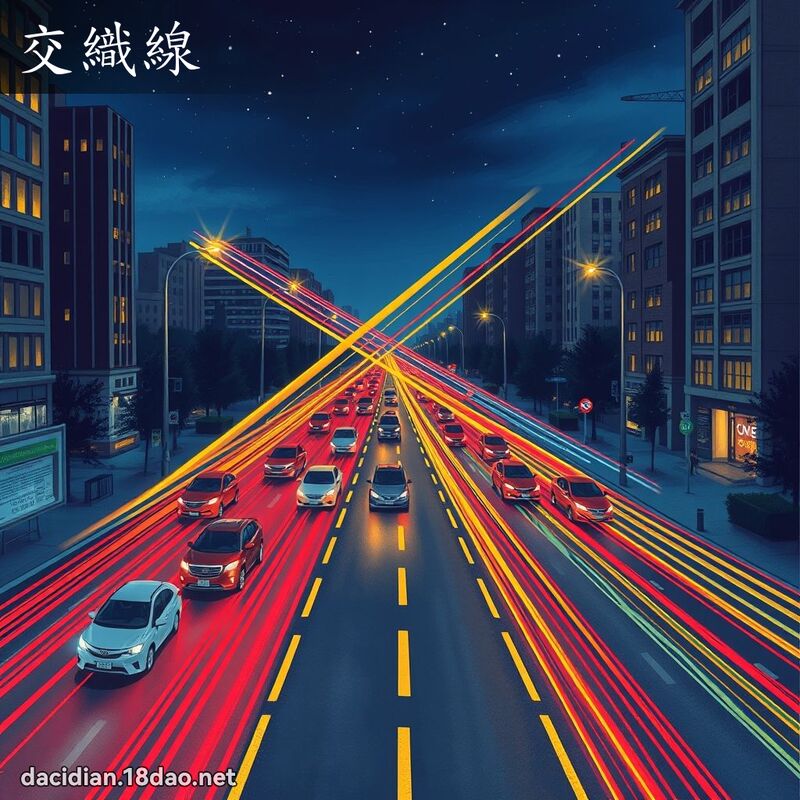 交织线 - 国语大辞典配图
