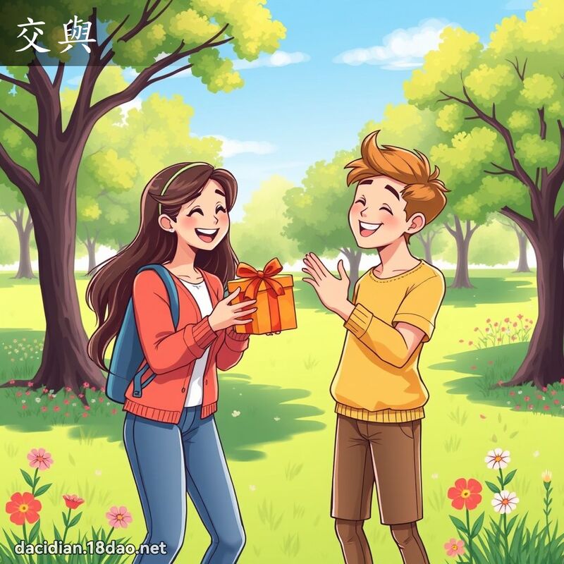 交与 - 国语大辞典配图
