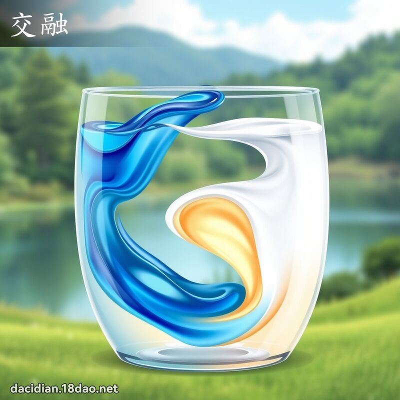 交融 - 国语大辞典配图