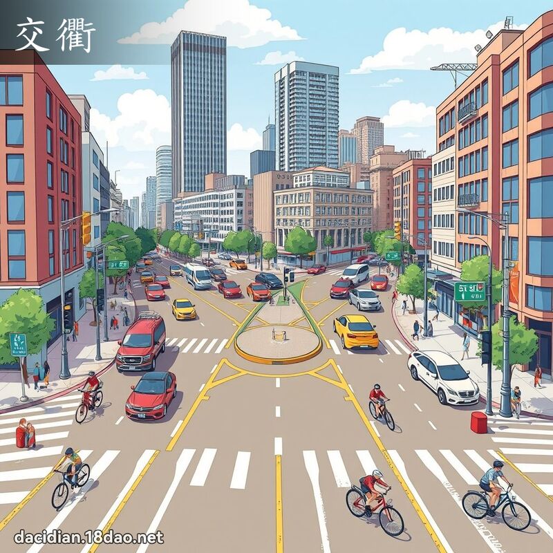 交衢 - 国语大辞典配图