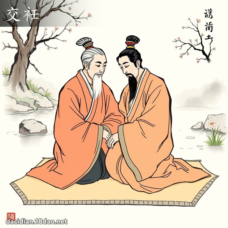 交衽 - 國語大辭典配圖