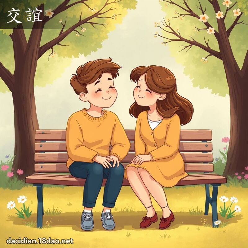 交誼 - 國語大辭典配圖